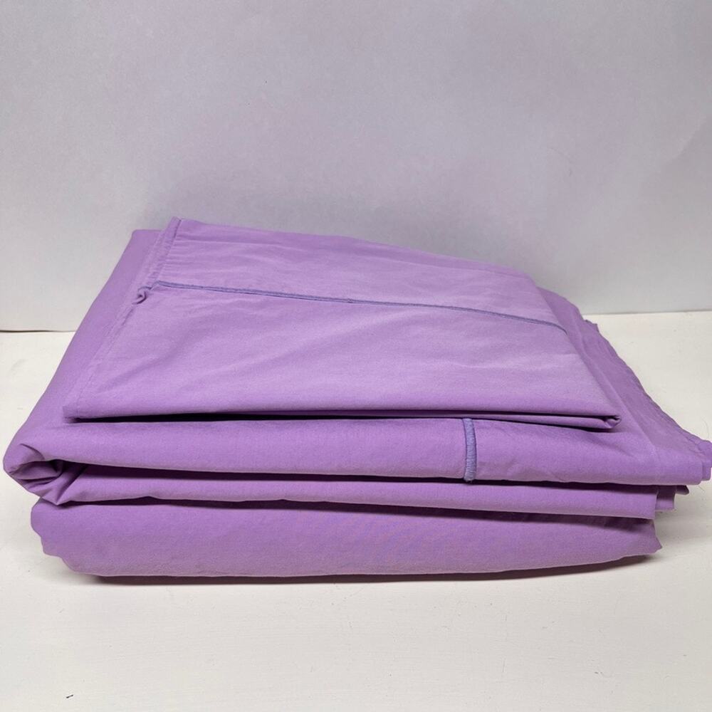 Lauren Ralph Lauren Violet Purple Twin Sheet Set